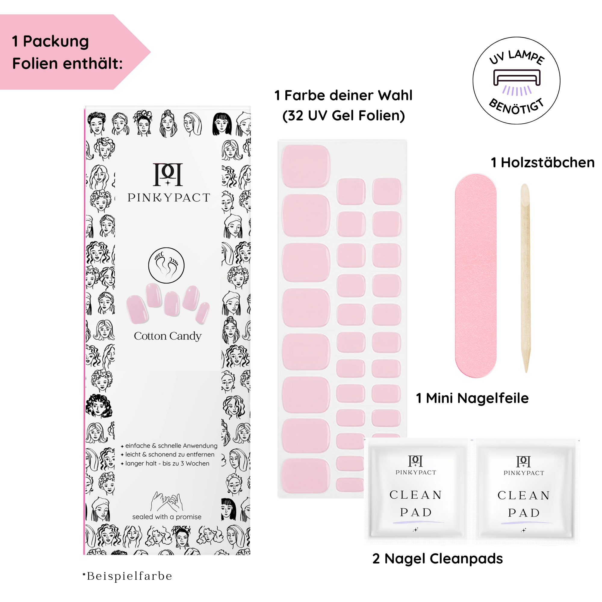 Pediküre Classy French