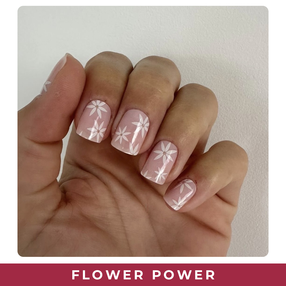Flower Power – PINKYPACT UV Gel Nagelfolie