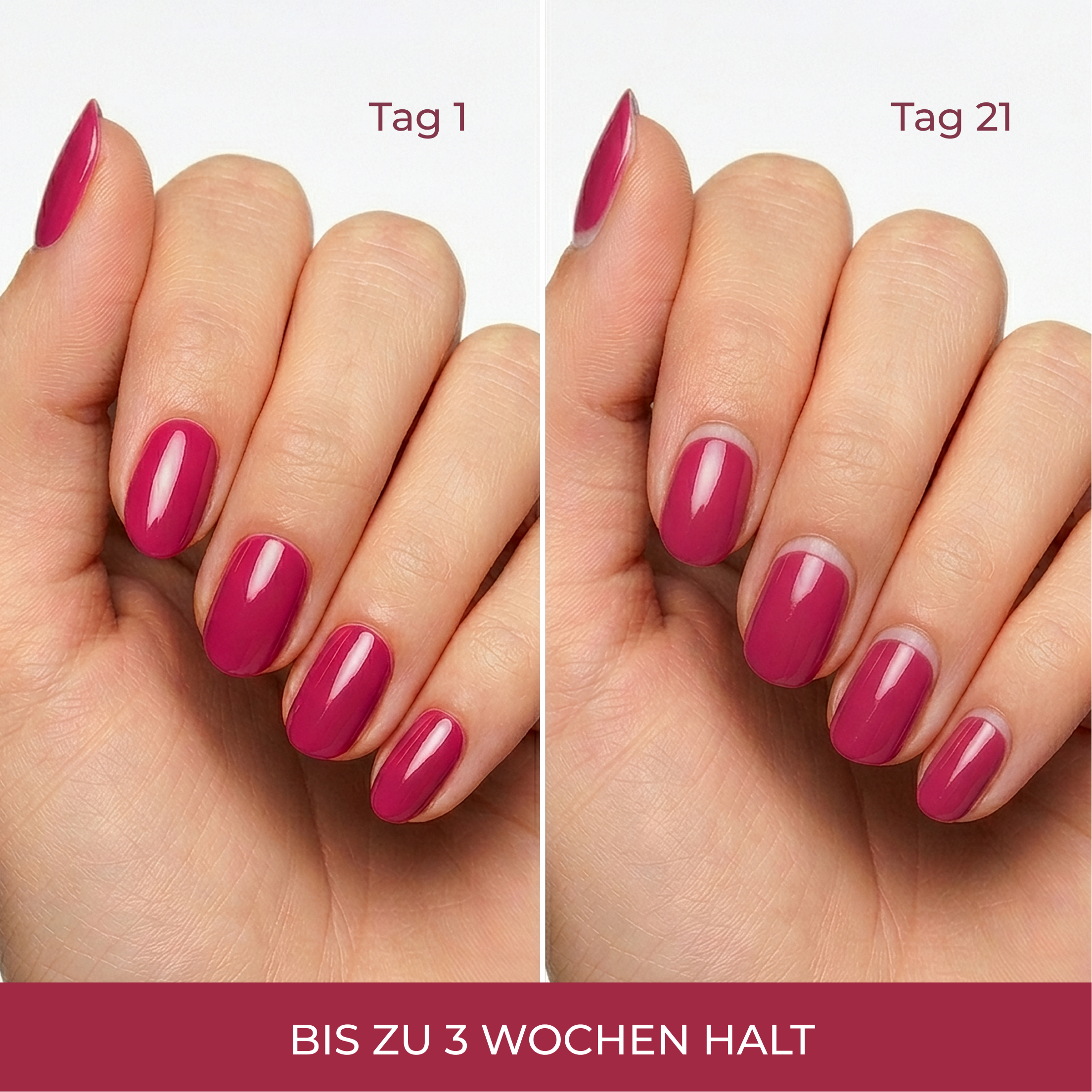 Vergleich Tag 1-21