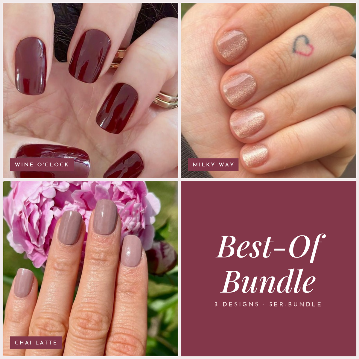 Best-Of Bundle: Tragefotos der 3 Designs