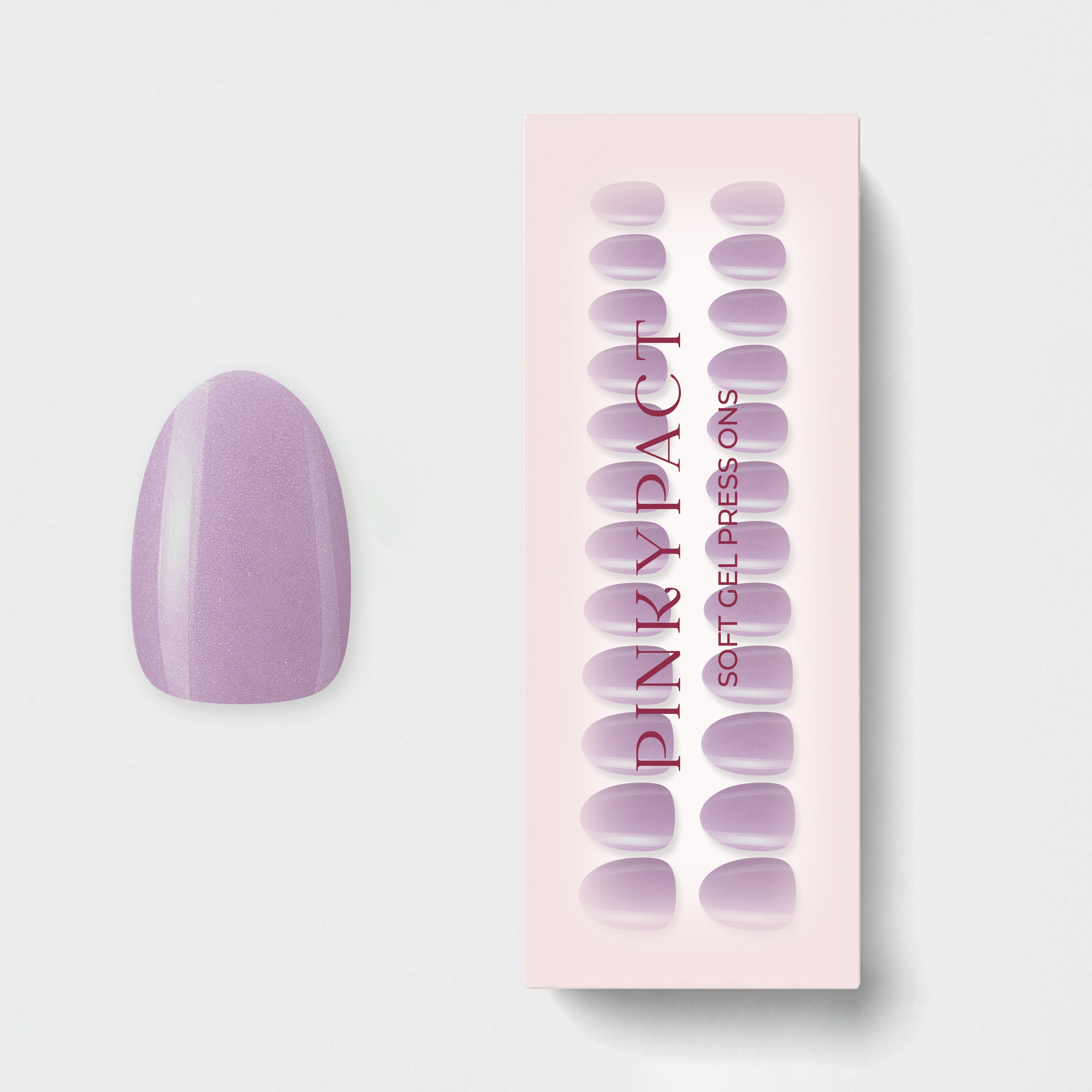 Lavender Cateye Short Almond