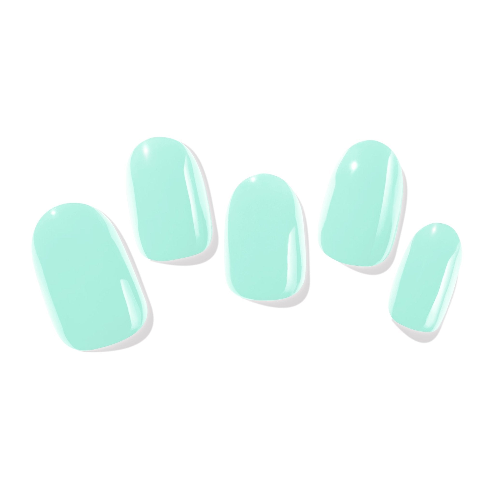 PINKYPACT Miami Vice – UV Gel Nagelfolie auf Fingernägeln