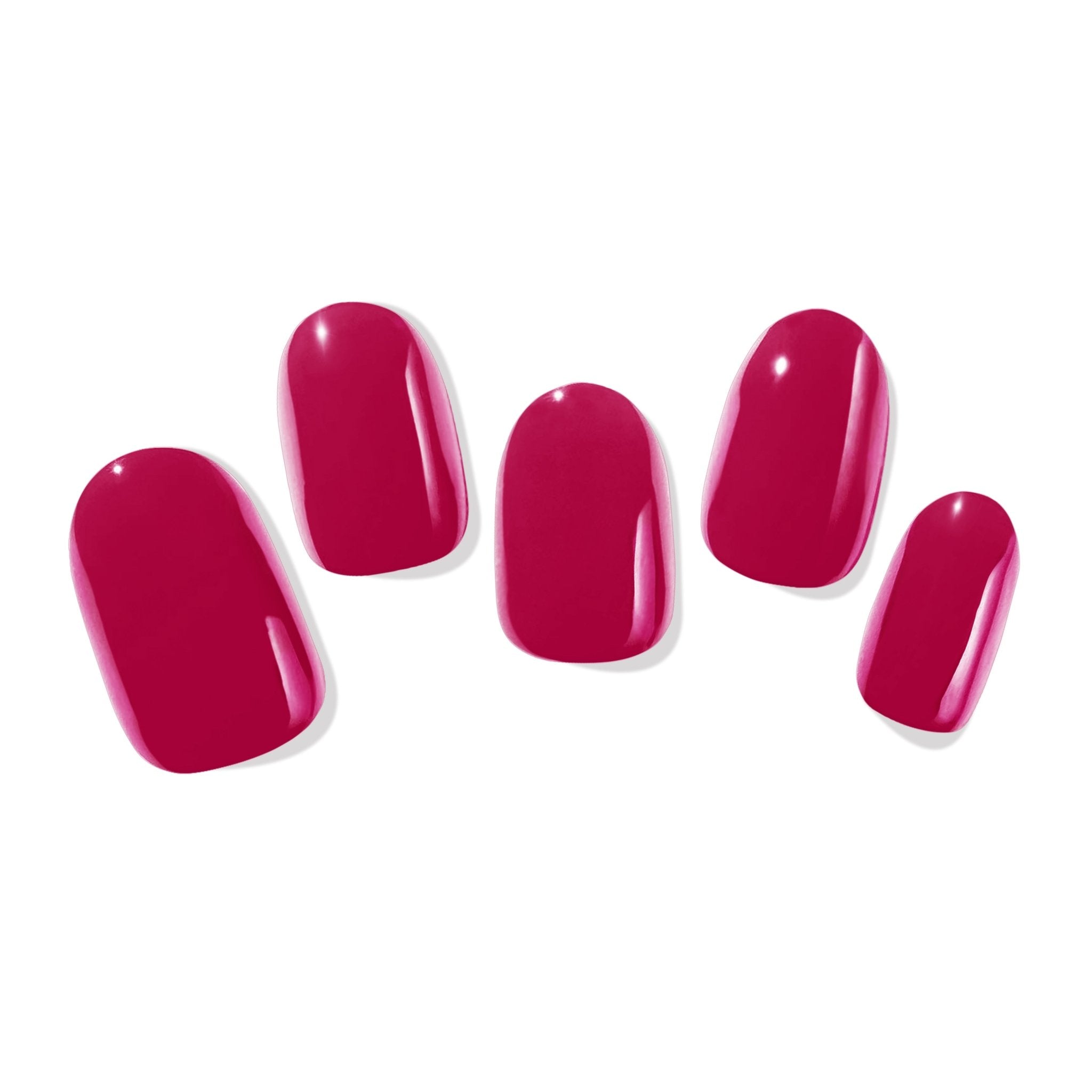 PINKYPACT Pink – UV Gel Nagelfolie auf Fingernägeln
