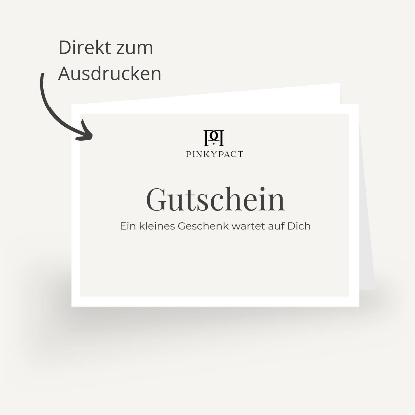 Gutschein via E-Mail