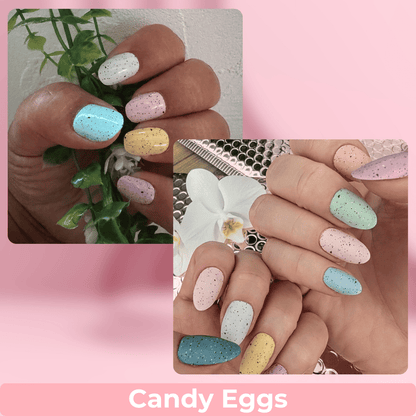 Candy Eggs - UV Gel Nagelfolien