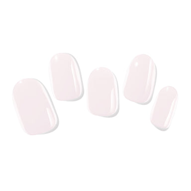 PINKYPACT Rose Blush – UV Gel Nagelfolie auf Fingernägeln