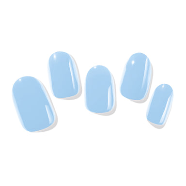 PINKYPACT Pool Party – UV Gel Nagelfolie auf Fingernägeln