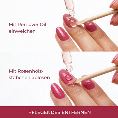 Pflegendes Entfernen