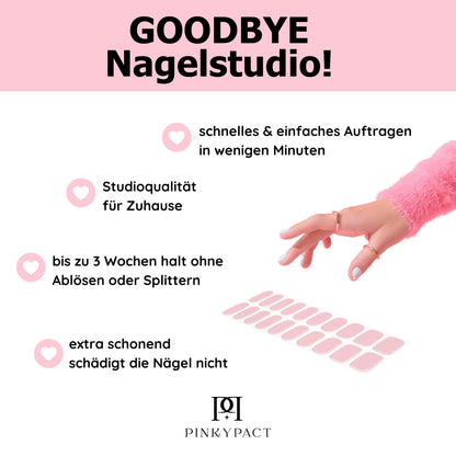 All Clear - PINKYPACT UV Gel Nagelfolien