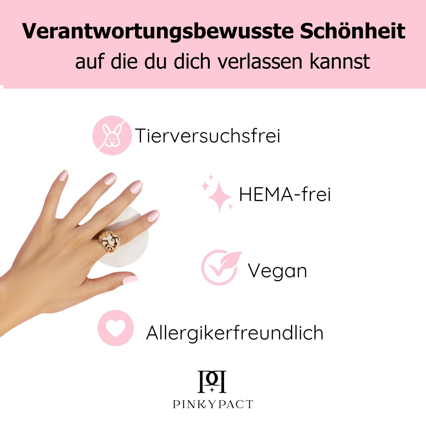 All Clear - PINKYPACT UV Gel Nagelfolien