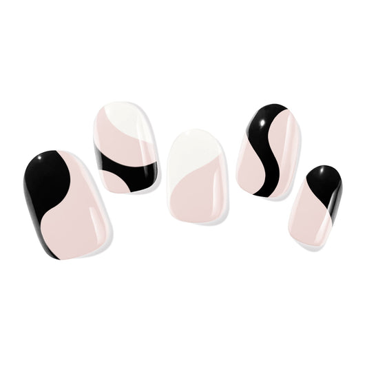 Black & White - PINKYPACT UV Gel Nagelfolien