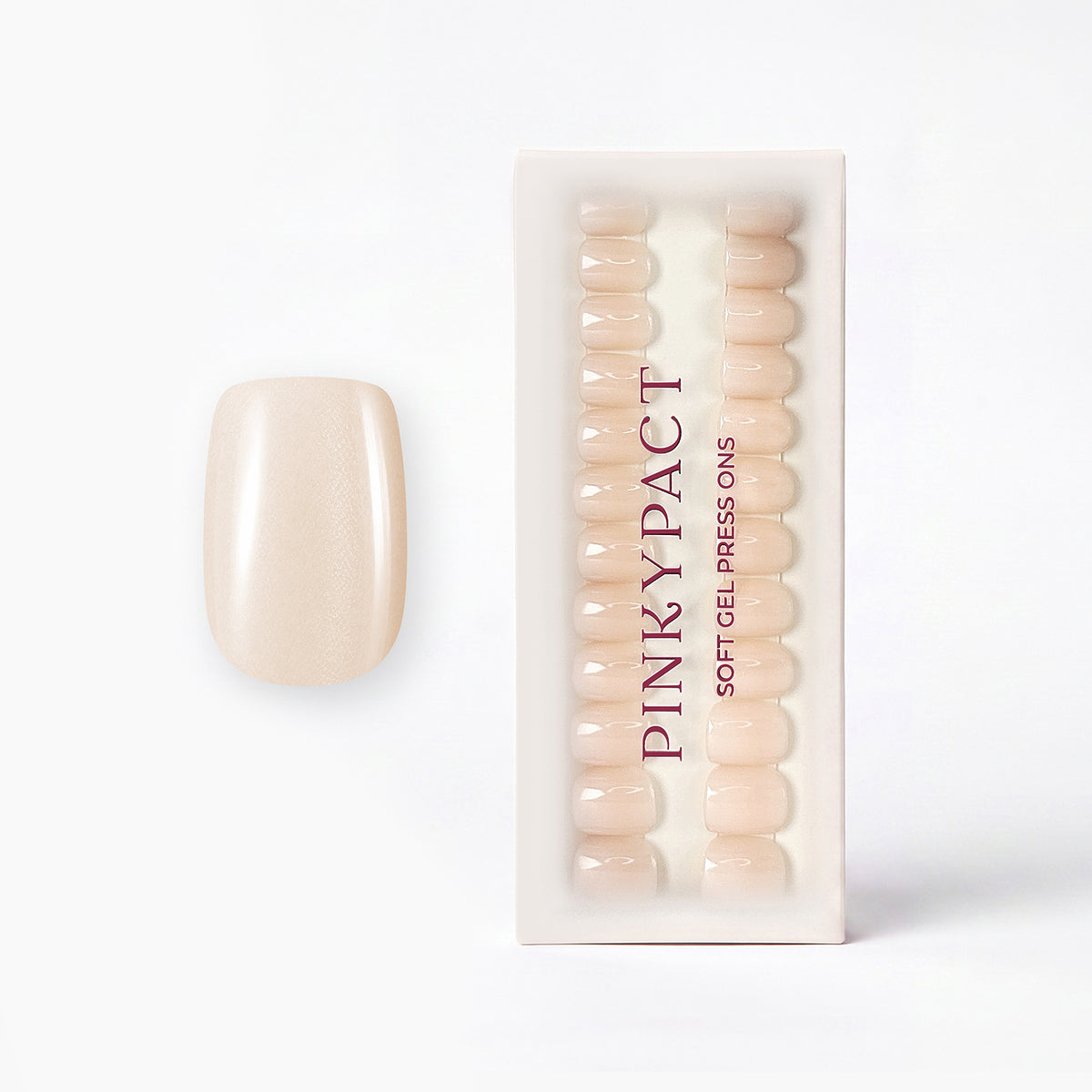 Creamy White Medium Square