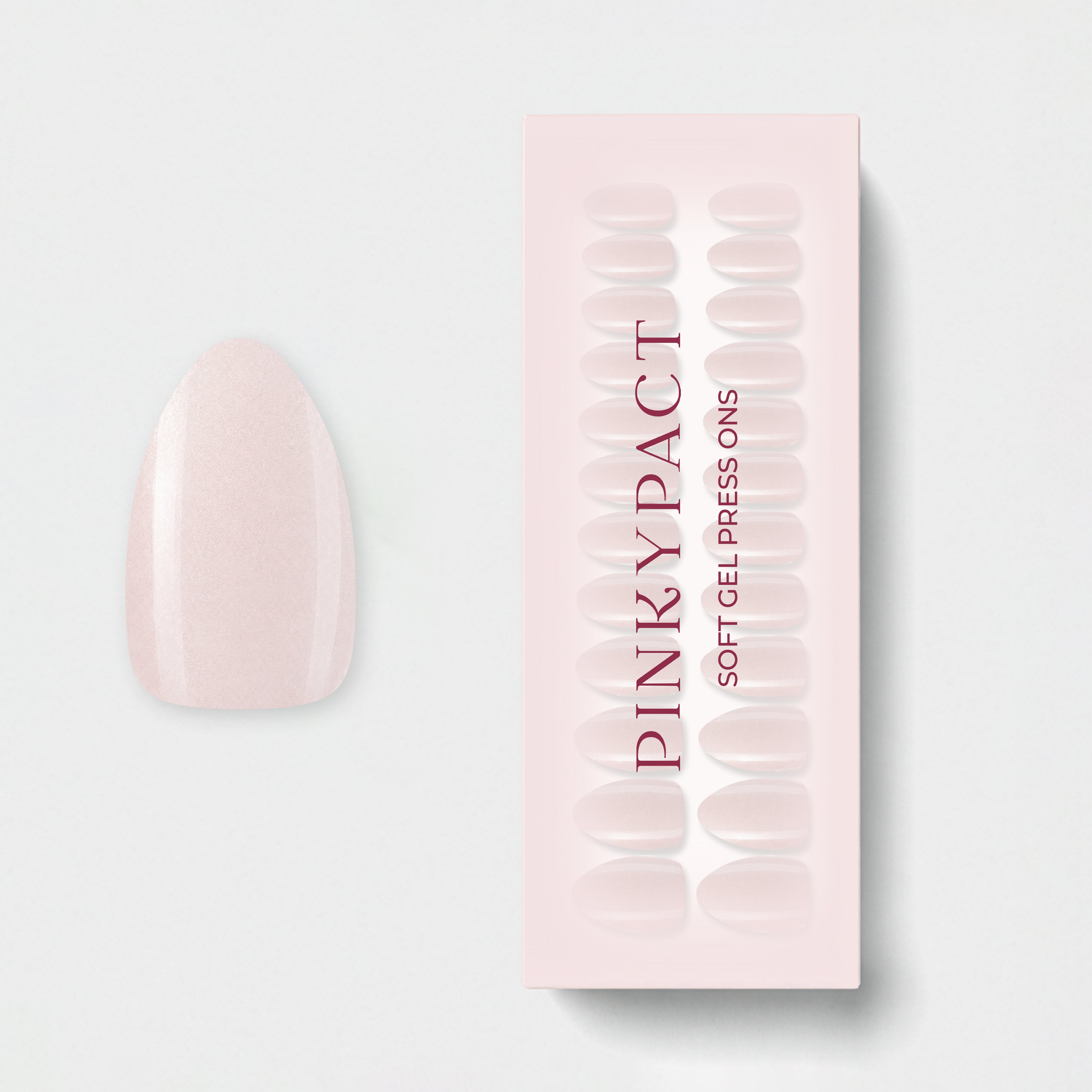 Glazed Pearl Medium Almond