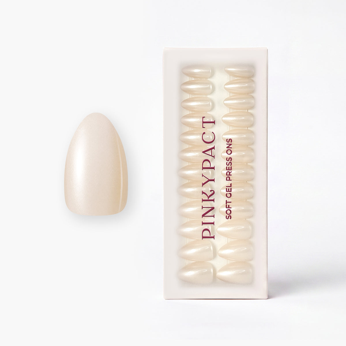 Glazed Pearl Medium Almond