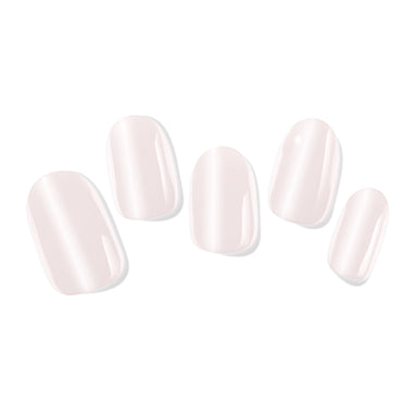 PINKYPACT Glazed Rose – UV Gel Nagelfolie auf Fingernägeln