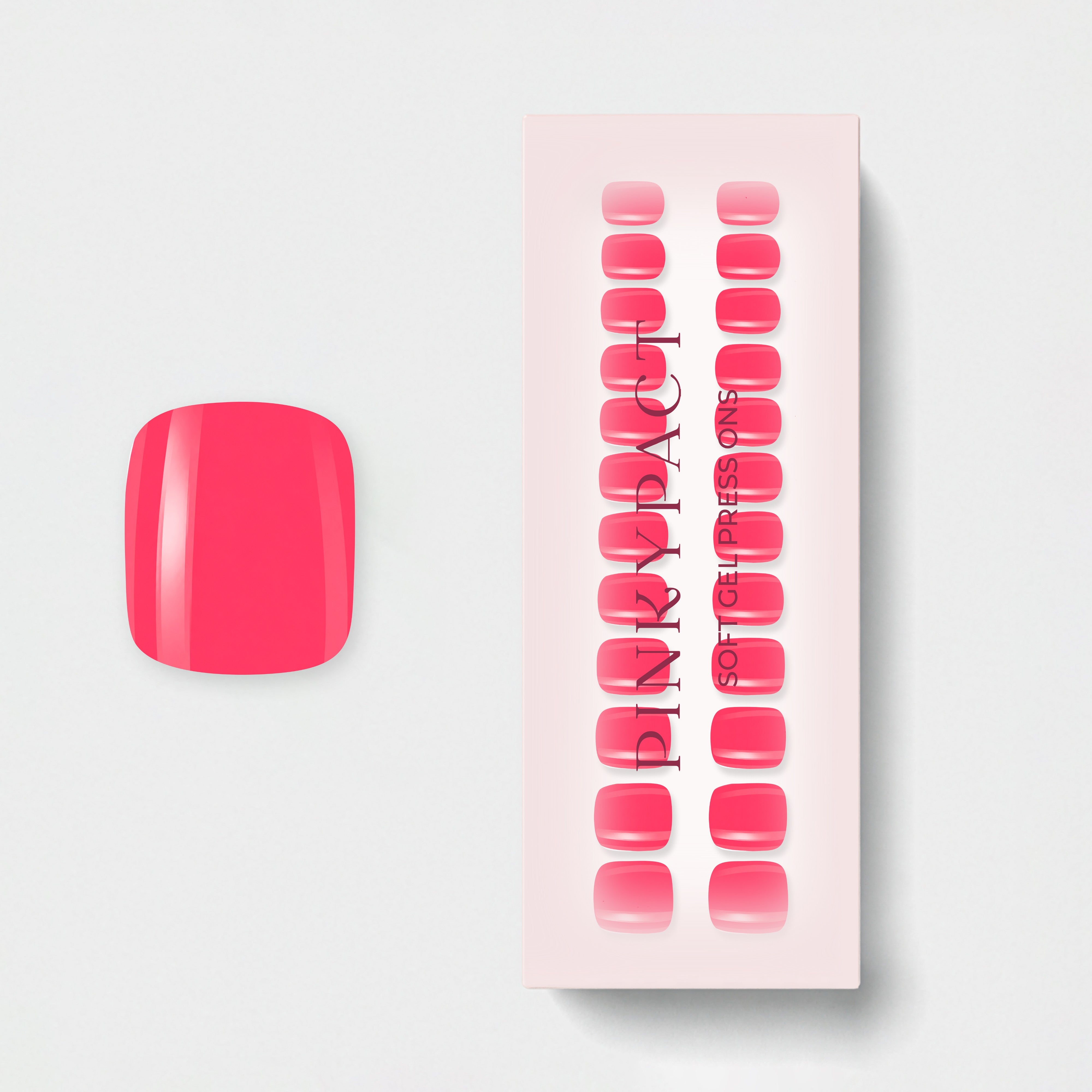 Pink Lemonade Extra Short Square