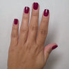 Magic Berry Extra Short Square Press-On Nails im Tragevideo