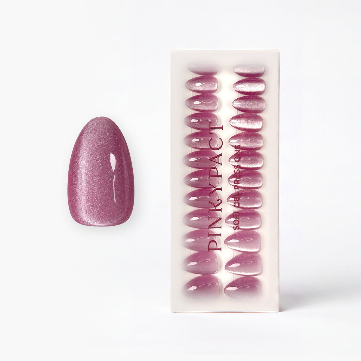 Violet Cateye Medium Almond