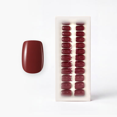 Wine Velvet Medium Square